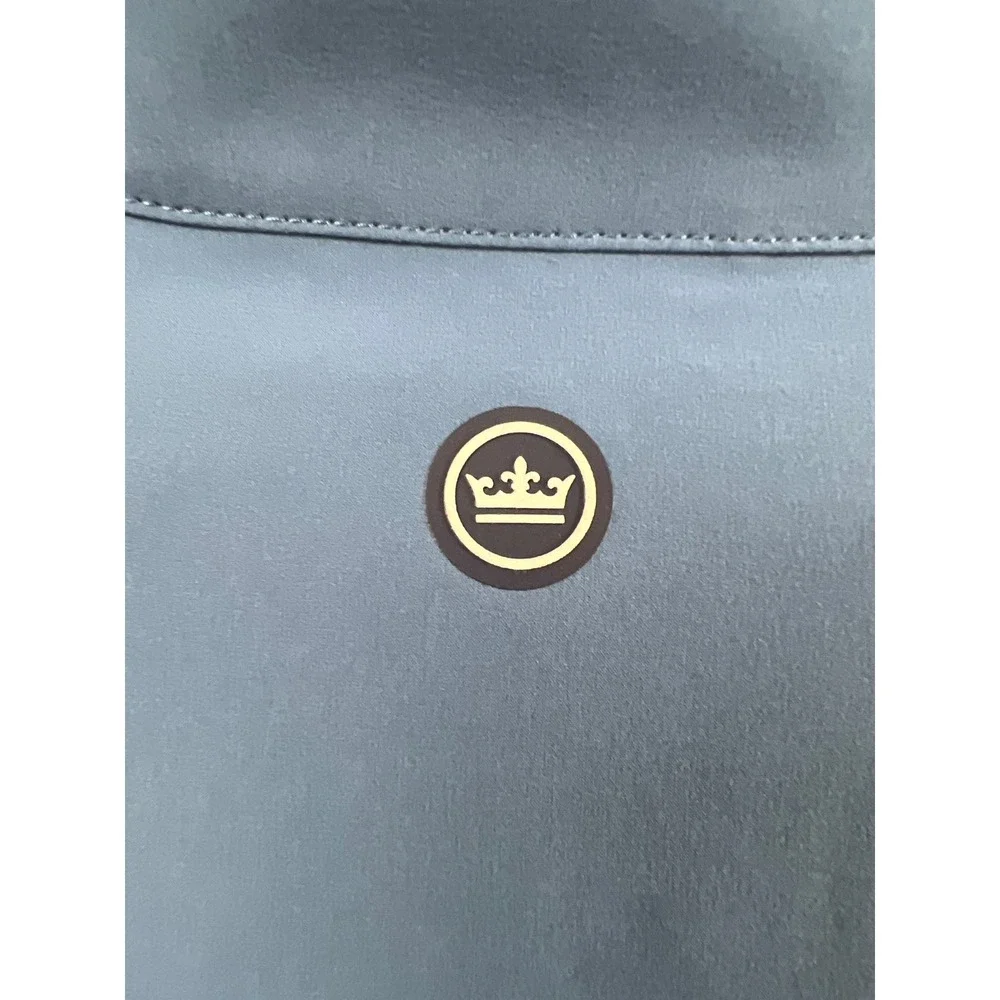 Peter Millar Crown Crafted Jacket Men XXL Blue Performance Full Zip Co Logo
